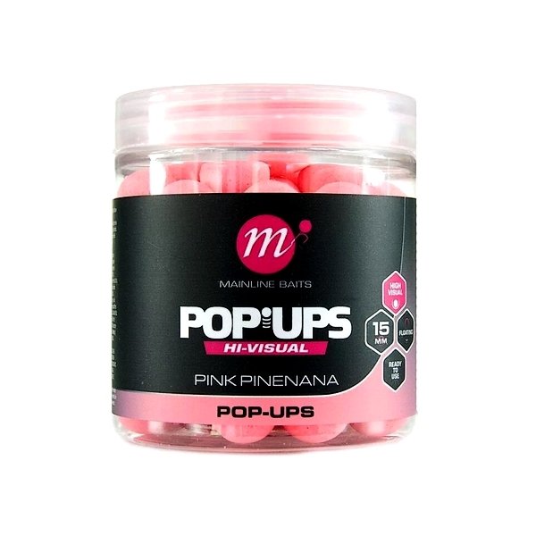 Mainline Hi-Visual Pop Ups 15mm - Pink Pinenana