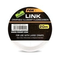 Fox Edges Link Crimpable Illusion Fluorocarbon - 11,3kg 0,53mm/25lbs