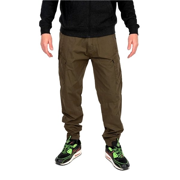 Fox Cargo Trousers  Green & Black