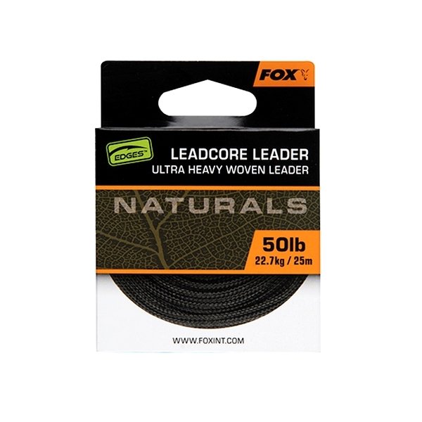 Fox Edges Naturals Leadcore 50lb - 25m